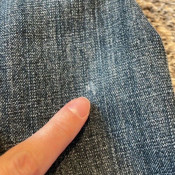 Denim Maxi Skirt Motto Jean Women's 10 Flare Modest Dark Wash Trendy Trumpet - Picture 10 of 11